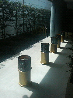 目黒雅敘園の雅な喫煙所