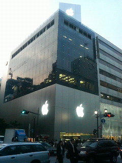 Google@アップルストア銀座