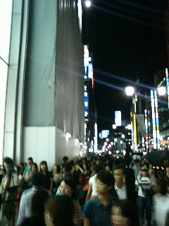 H&Mの行列